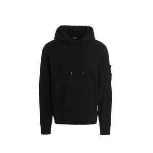 NEW C.P. COMPANY men's hooded sweatshirt in black